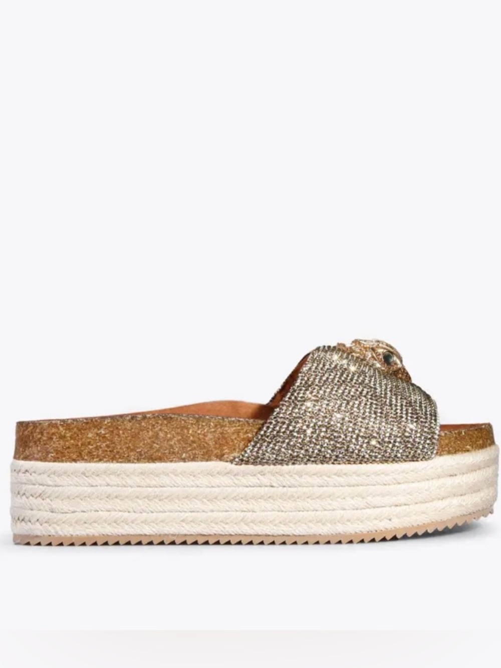 Kurt Geiger Kensington platform slides